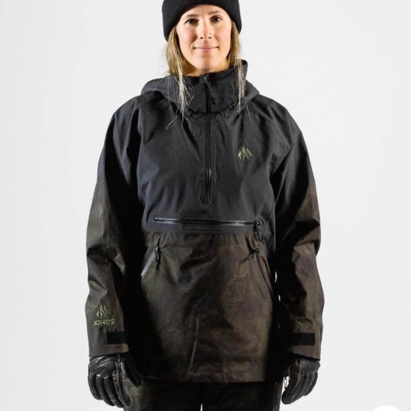 Jones 20K Mountain Surf Anorak Snowboarding Jacket size Medium - Picture 2 of 2